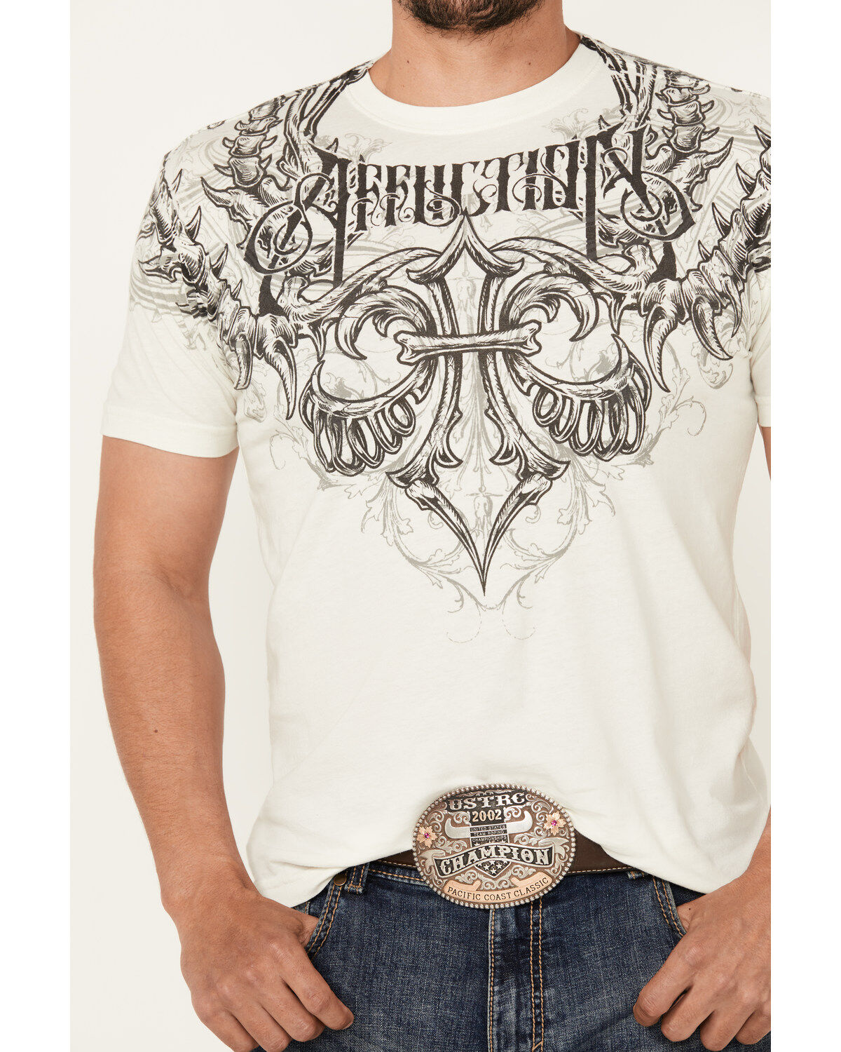 Image #3 - Affliction Men's Vetibrate Short Sleeve Graphic T-Shirt, , hi-res