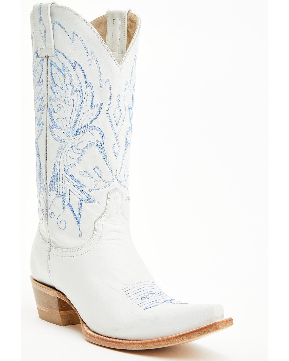 Idyllwind Women's Wings Western Boots - Snip Toe, White, hi-res