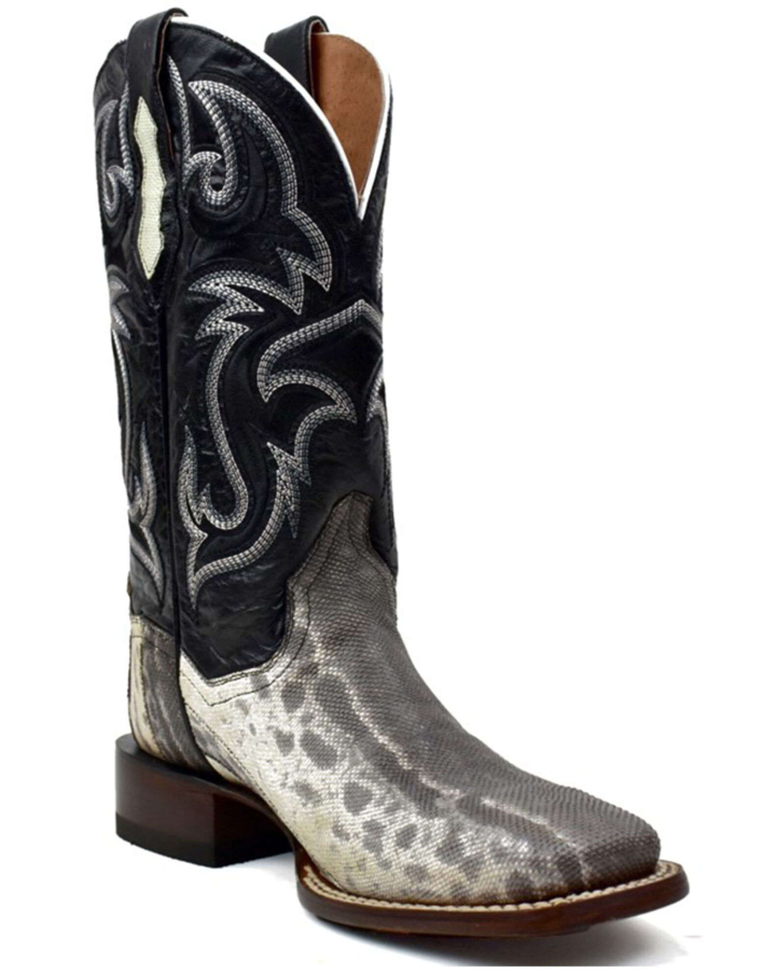 Dan Post Women s Exotic Karung Snake Western Boot Broad Square