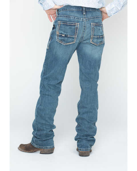 Ariat Men's M5 Gulch Straight Leg Jeans , Med Wash, hi-res