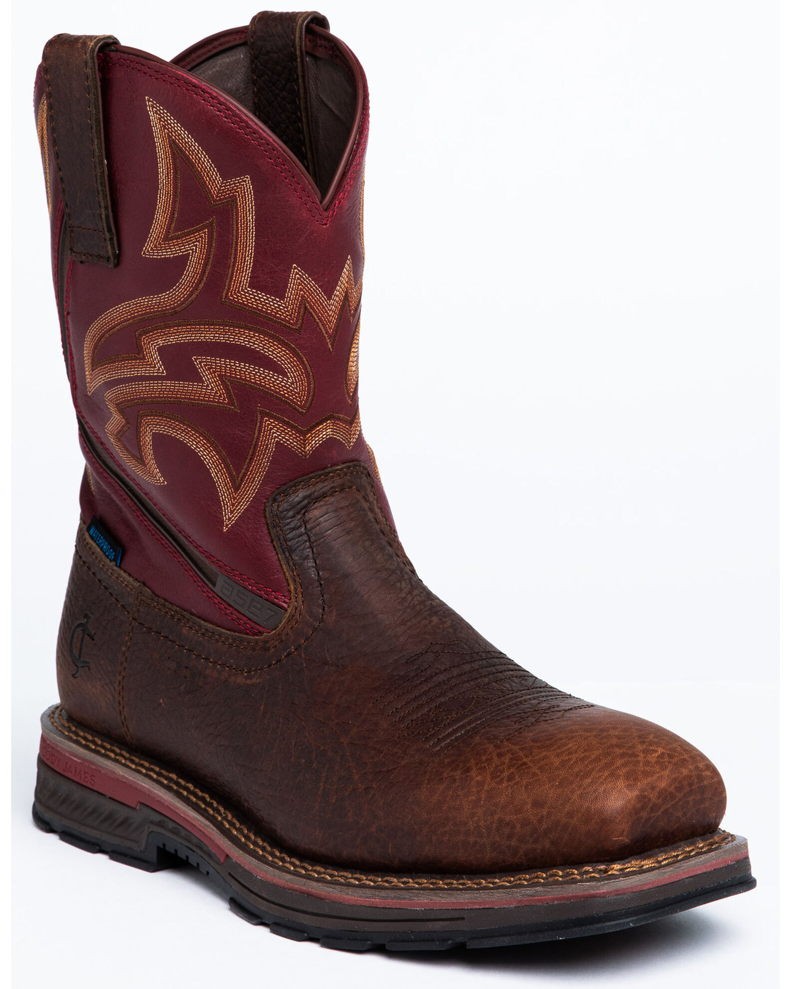 Cody James Men s ASE7 Disruptor Waterproof Western Work Boots