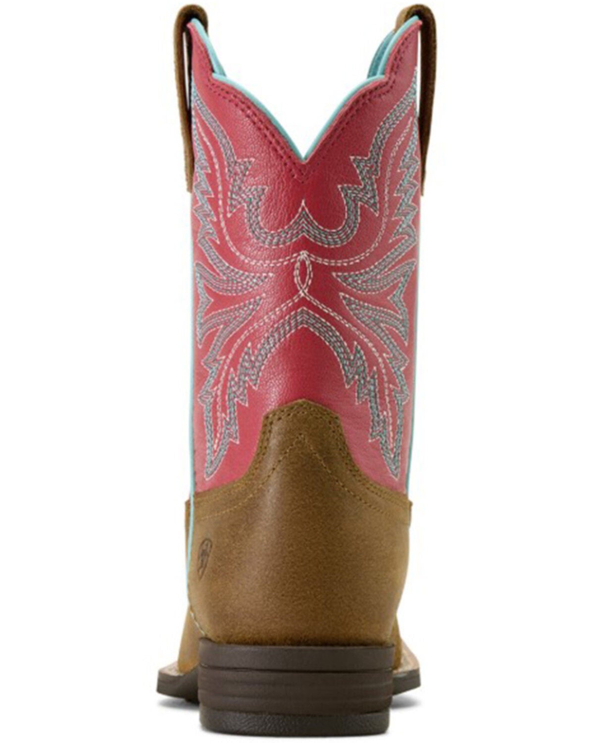 Image #5 - Ariat Girls' Westwood Western Boots - Broad Square Toe, Hot Pink, hi-res