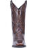 Laredo Men's Lawton Western Boots - Square Toe, Tan, hi-res