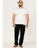 Image #1 - Brixton Men's Choice Stretch Twill Relaxed Fit Chino Pants, Black, hi-res