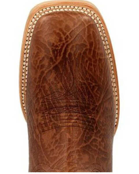 Image #6 - Durango Men's Walnut Western Performance Boots - Square Toe, Brown, hi-res
