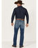 Ariat Men's M4 Marshall Walden Medium Wash Stretch Realxed Straight Jeans , Blue, hi-res