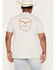 Image #1 - Kimes Ranch Men's Shielded Logo Short Sleeve Graphic T-Shirt, Sand, hi-res