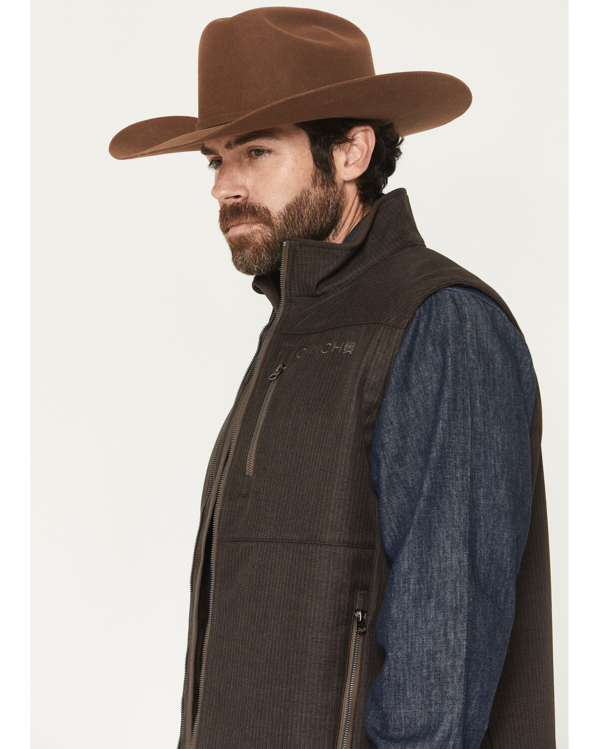 Product Name:  Cinch Men's Bonded Softshell Vest