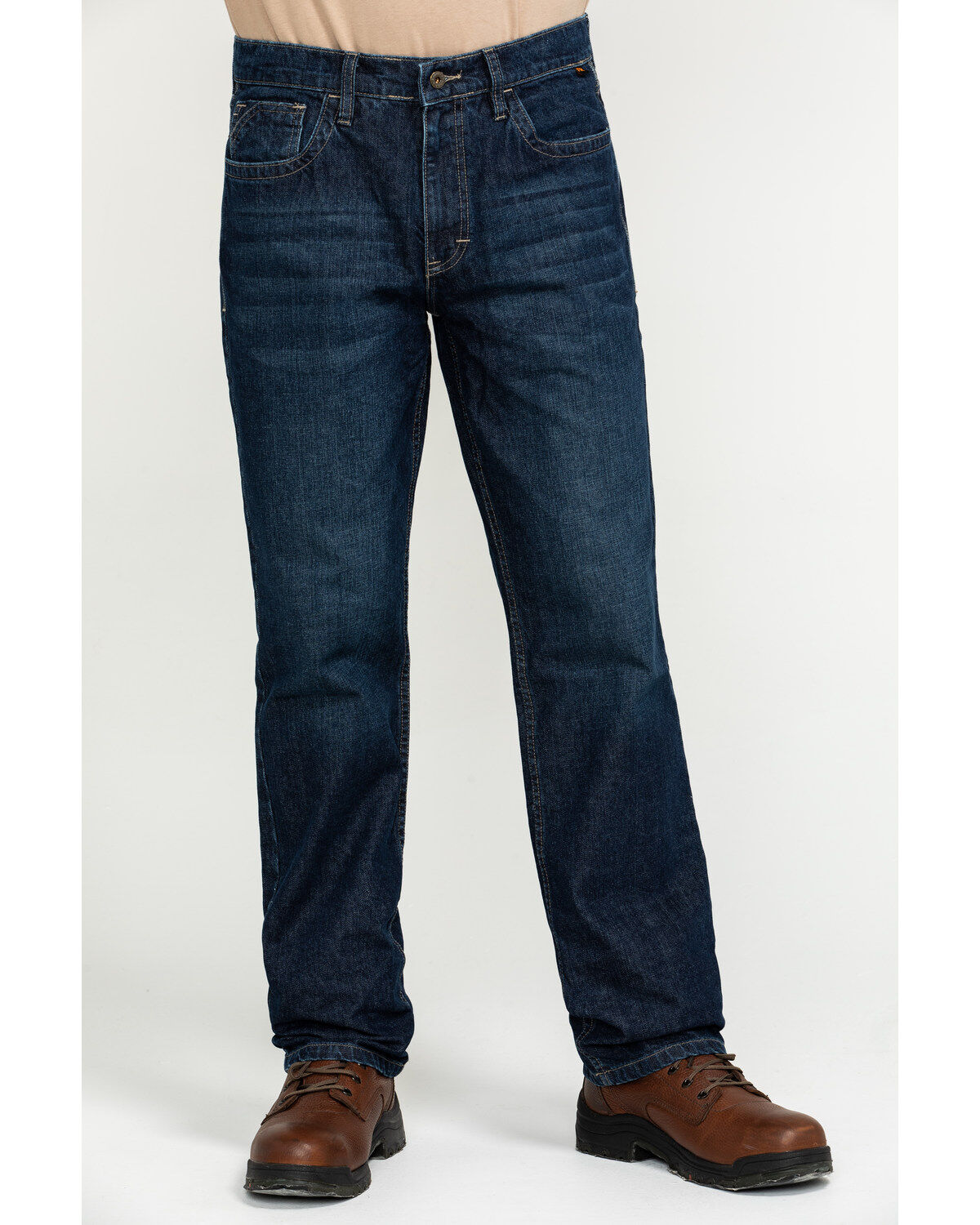 Image #2 - Cody James Men's FR Millikin Slim Straight Work Jeans, Indigo, hi-res