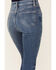 Image #4 - Cleo + Wolf Women's Kirkland Medium Wash High Rise Skinny Bootcut Stretch Denim Jeans, Medium Wash, hi-res