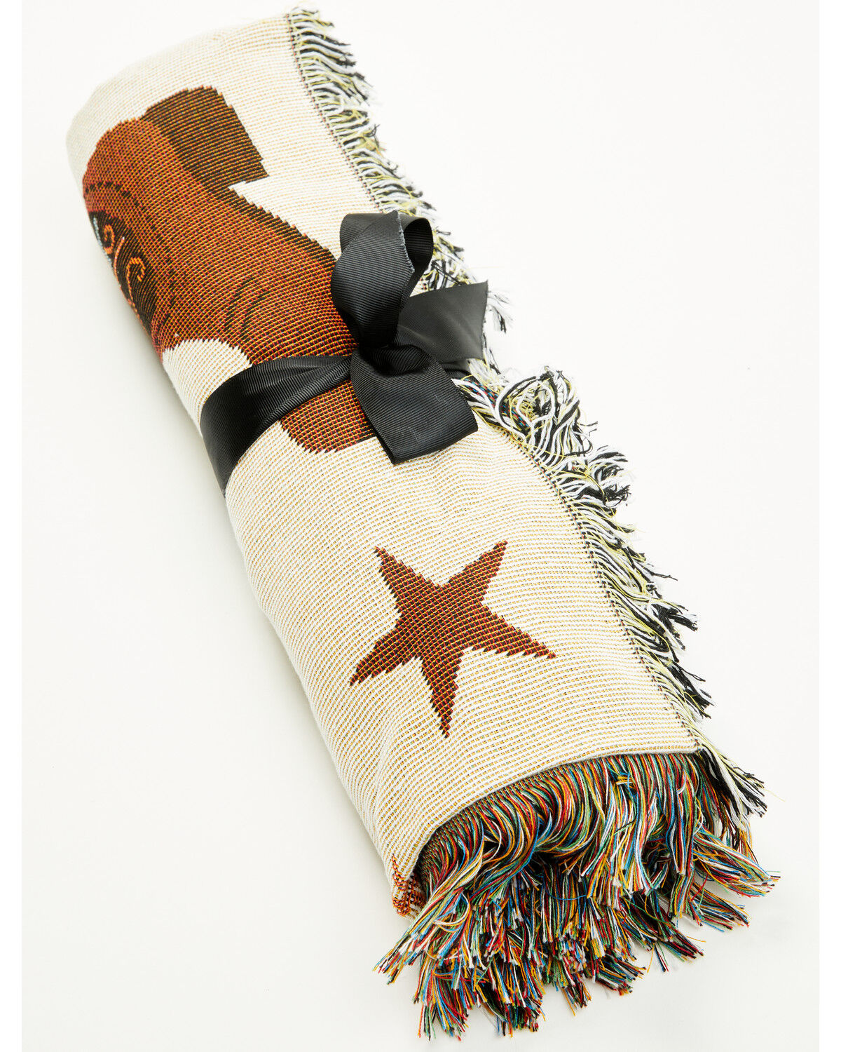Image #5 - Boot Barn Summer Western Icons Throw Blanket, Cream, hi-res