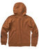 Image #2 - Carhartt Little Boys' Logo Graphic Hooded Sweatshirt, Brown, hi-res