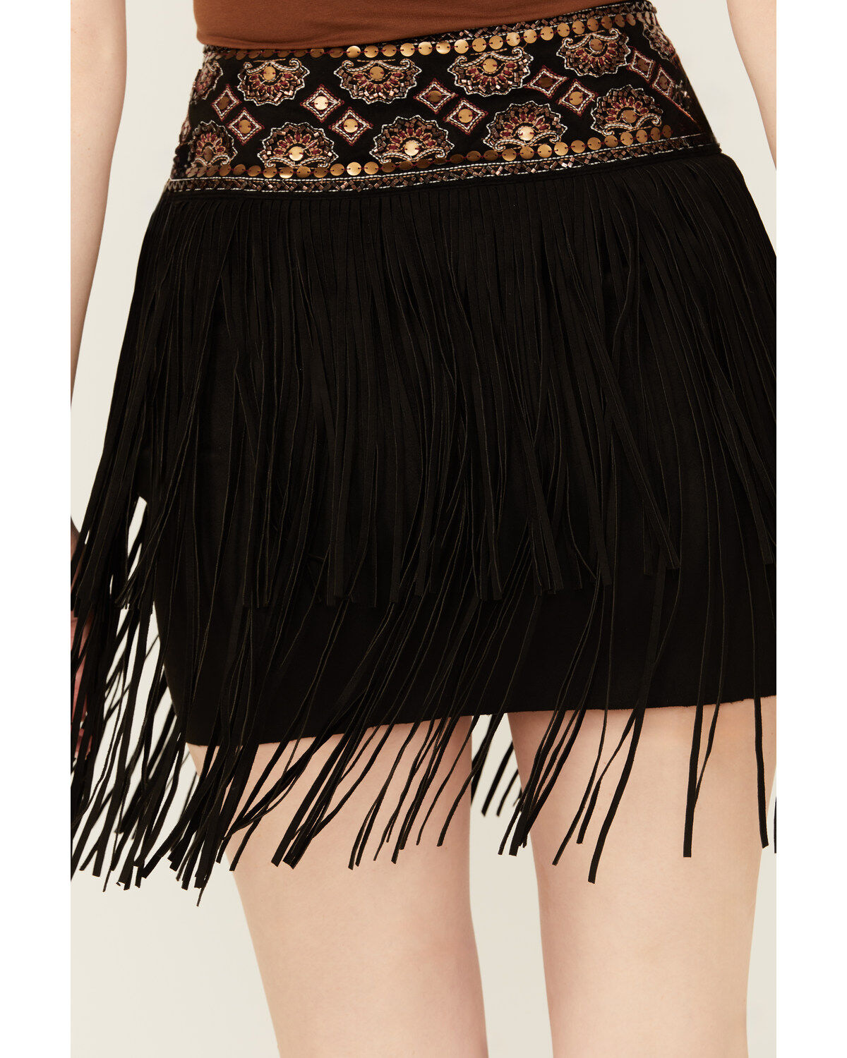 Image #4 - Shyanne Women's Decorated Waist Fringe Skirt, , hi-res