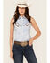 Image #1 - Panhandle Women's Americana Handkerchief Sleeveless Shirt, , hi-res