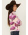 Image #2 - Cruel Girl Girls' Desert Fleece Pullover, Light Purple, hi-res