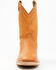 Image #4 - RANK 45® Men's Crepe Western Performance Boots - Broad Square Toe, Honey, hi-res
