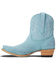 Image #3 - Lane Women's Lexington Western Booties - Snip Toe, Blue, hi-res