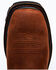 Image #6 - Cody James Men's 11" Decimator Western Work Boots - Soft Toe, Brown, hi-res