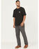 Image #1 - Carhartt Men's Rugged Flex® Rigby Five-Pocket Pants, Charcoal Grey, hi-res
