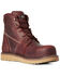 Image #1 - Ariat Men's Rusted Copper Rebar Wedge 6" H20 Work Boot - Composite Toe, Brown, hi-res