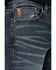 Image #2 - Moonshine Spirit Men's Dark Wash Unaged Whiskey Slim Stretch Denim Jeans, Dark Wash, hi-res