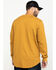 Image #2 - Hawx Men's Brown Box Logo Graphic Thermal Long Sleeve Work Shirt , , hi-res