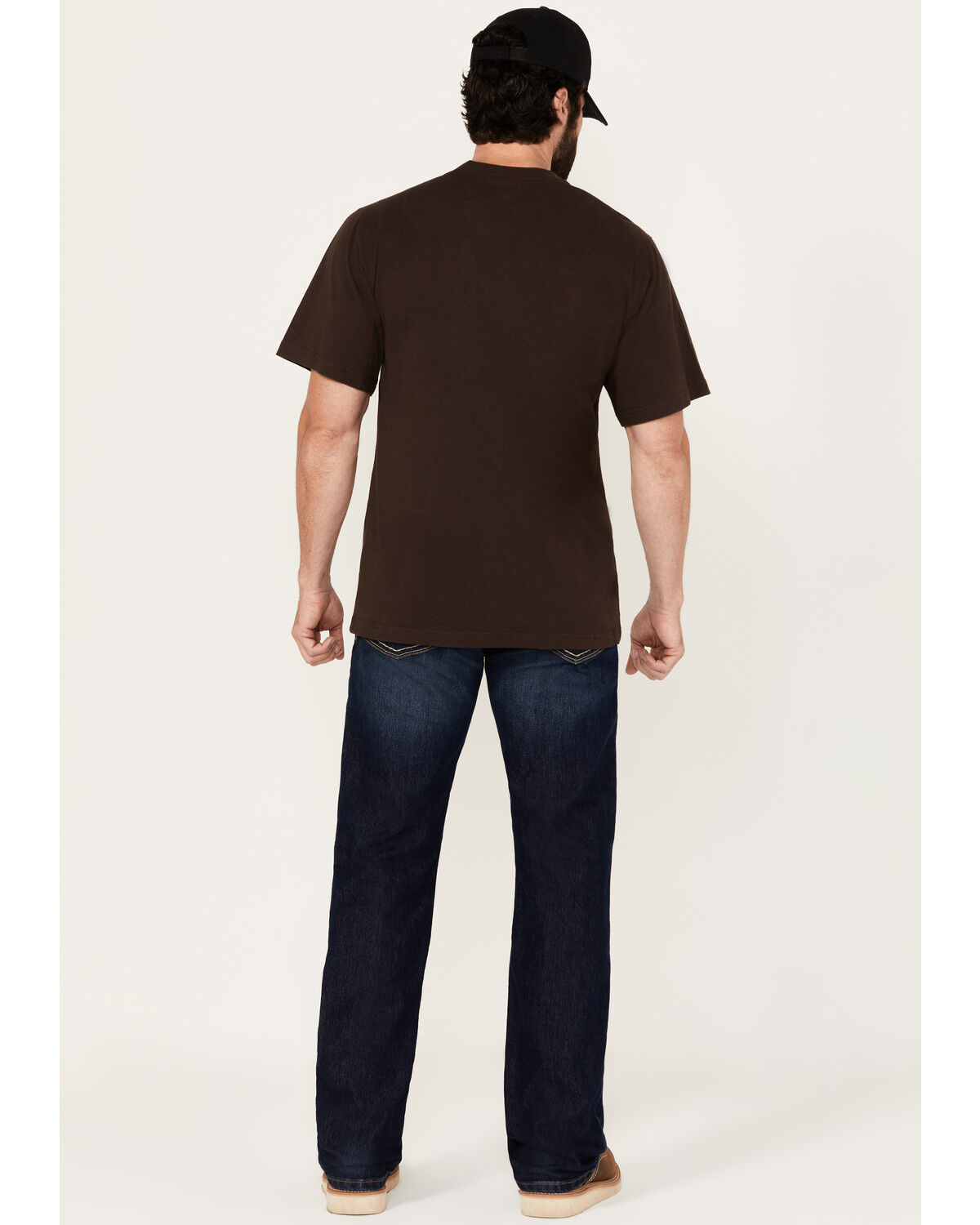 Image #3 - Ariat Men's Rebar M4 Edge Low Rise Maritime Wash Bootcut Jeans, Blue, hi-res