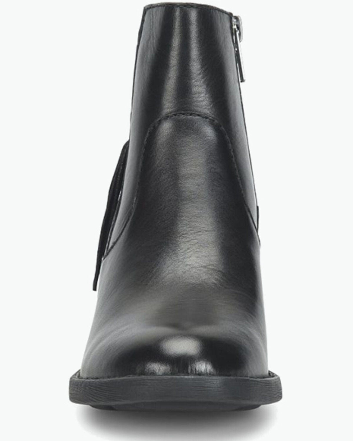 Image #4 - Born Women's Rowan Western Booties - Round Toe, Black, hi-res
