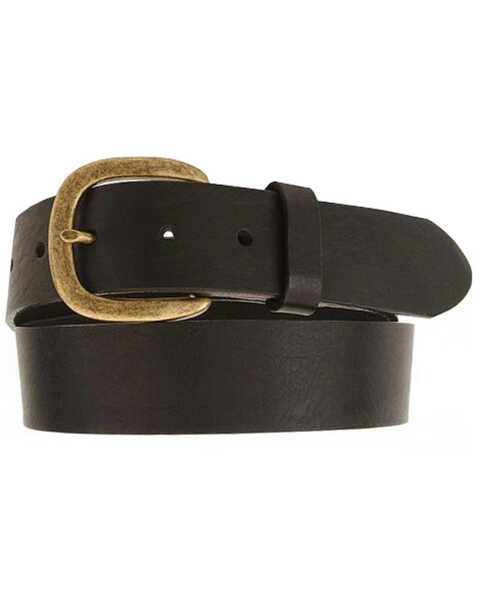 Image #1 - Justin Men's Leather Work Belt, Black, hi-res