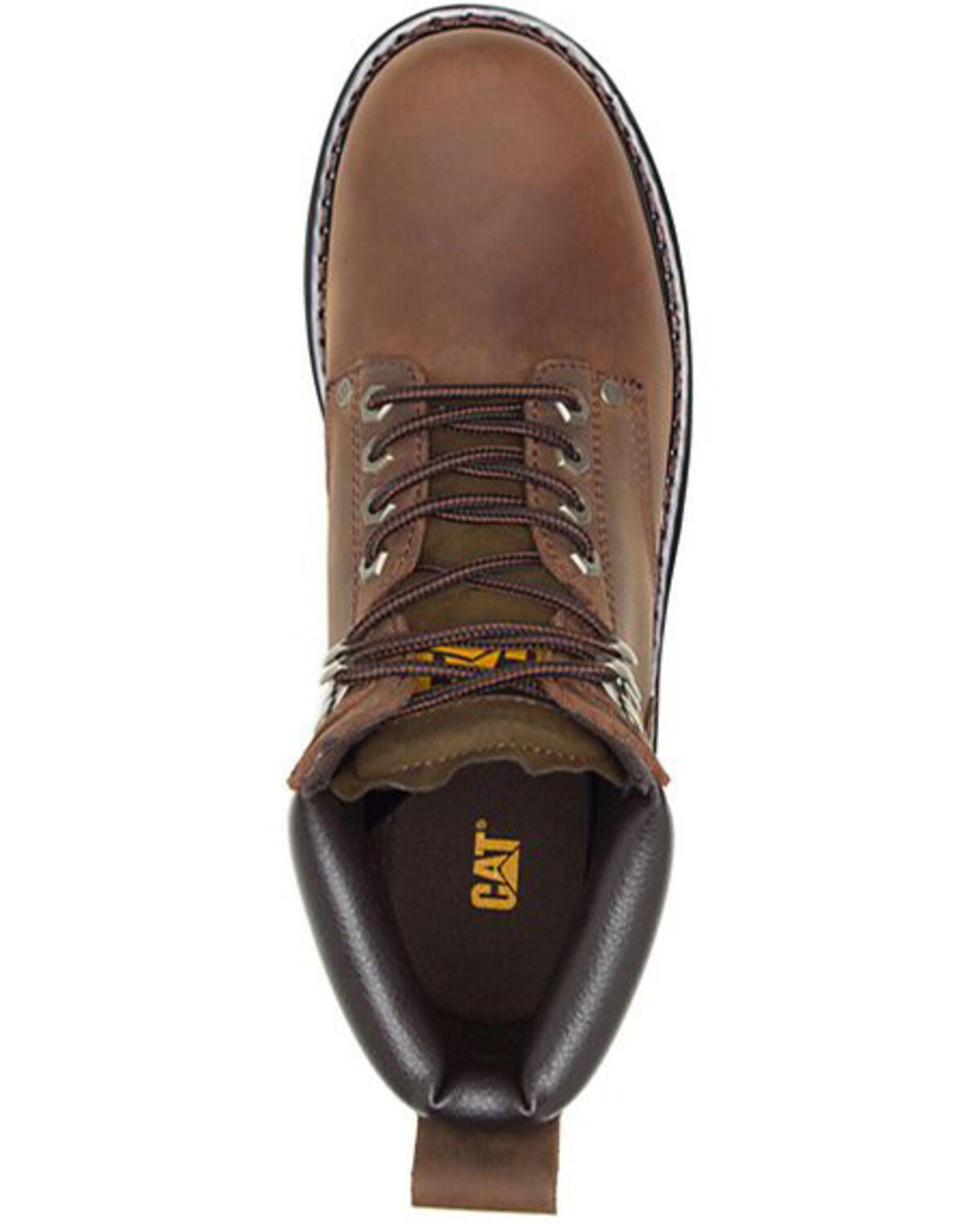 Caterpillar Men's 2nd Shift 6 Steel Toe Boots – Stahlkappe, Braun, Größe 7.5 W US, Mit Schnürung Und PVC-Sohle