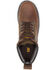 Image #5 - CAT Men's Second Shift Work Boots, Dark Brown, hi-res