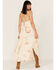 Free People Women's Audrey Embroidered Floral Sleeveless Dress, Ivory, hi-res