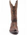 Image #4 - Moonshine Spirit Men's Mad Dog Bone Overlay Western Boots - Snip Toe, , hi-res