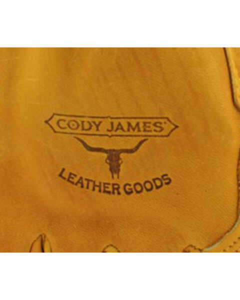 Image #2 - Cody James® Men's Gold Grain Cowhide Work Gloves, Camel, hi-res