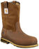 Image #1 - Carhartt Men's Waterproof Western Work Boots - Soft Toe, Chestnut, hi-res