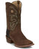 Image #1 - Tony Lama Men's Arena Hudson Clay Western Boots - Broad Square Toe, Brown, hi-res