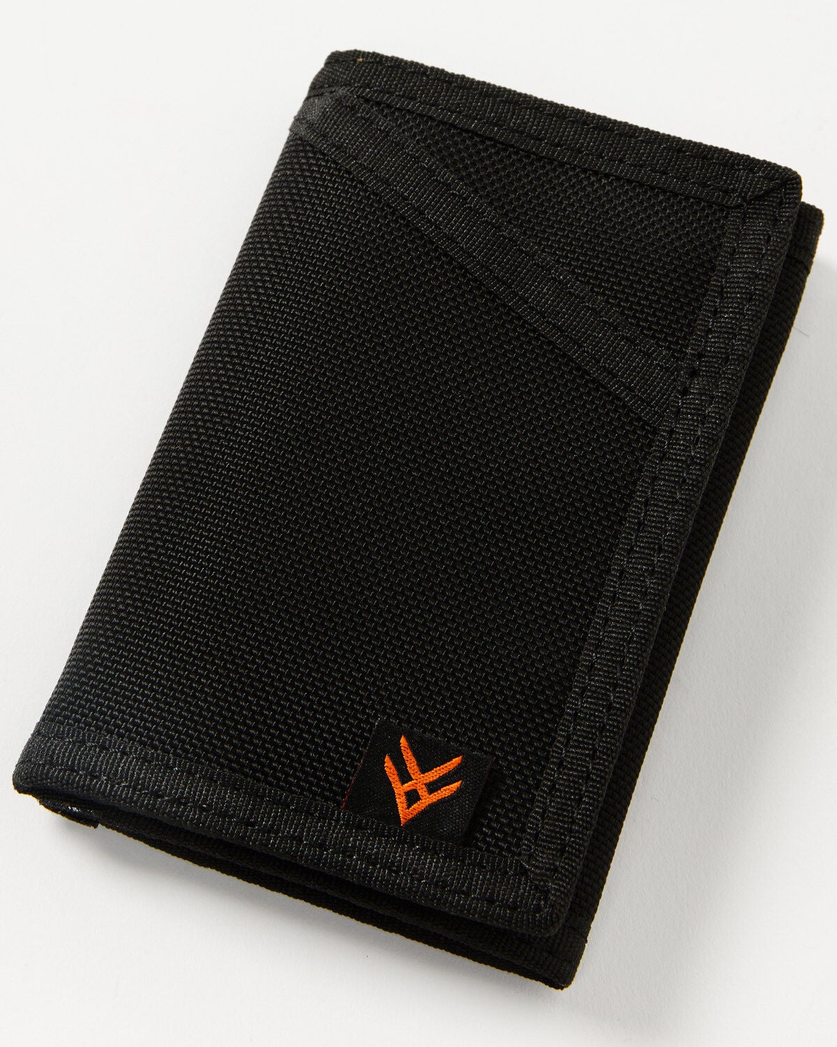 Hawx Men's Nylon Bi-Fold Wallet, Black, hi-res