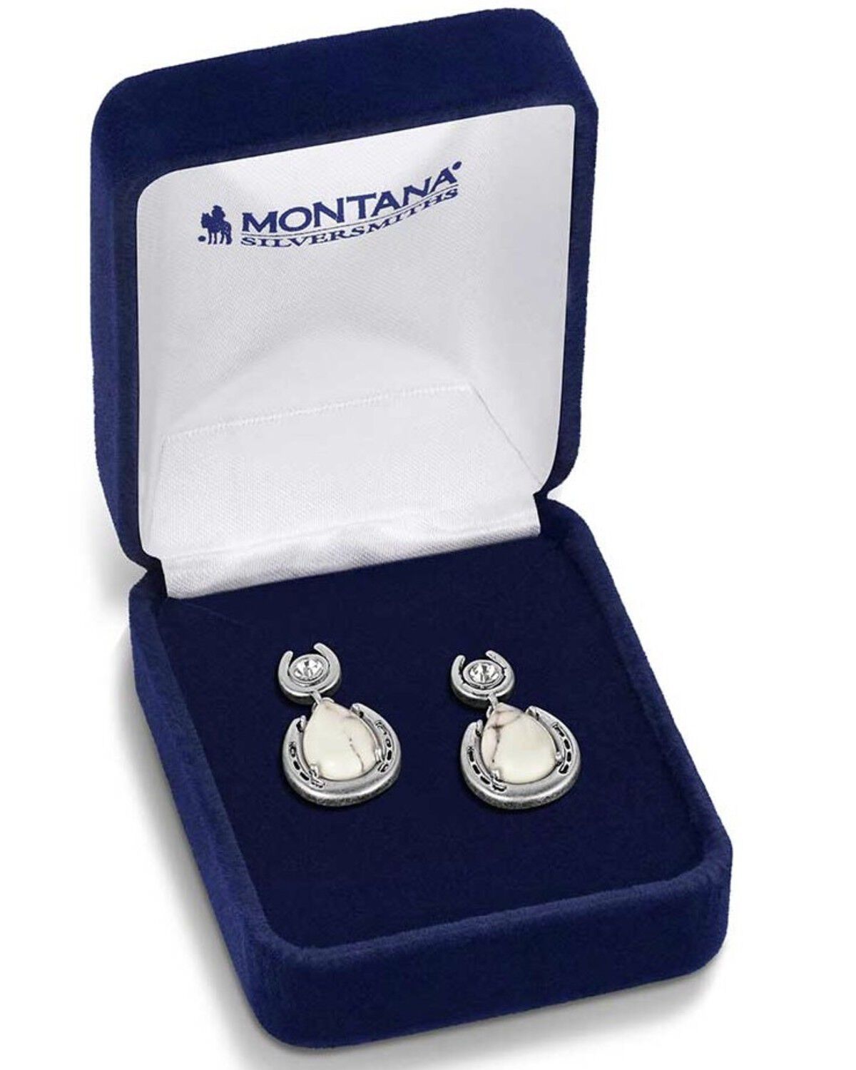 Image #3 - Montana Silversmiths Women's Pure Luck Earrings, Silver, hi-res
