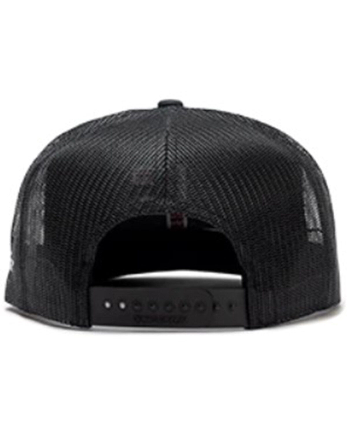 Image #2 - Lane Frost Men's Patriot American Flag Ball Cap, Black, hi-res