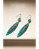 Image #1 - Idyllwind Women's Light As A Feather Turquoise Earrings, Turquoise, hi-res