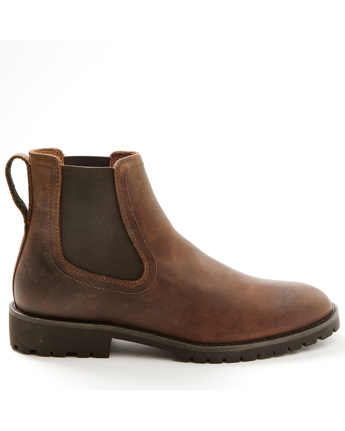 Image #2 - Cody James Men's Dakota Ankle Boots - Round Toe, Brown, hi-res