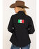 Ariat Women's Classic Team Mexico Flag Softshell Jacket, Black, hi-res