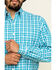 Image #4 - Stetson Men's Cross Walk Ombre Plaid Button Long Sleeve Western Shirt, , hi-res