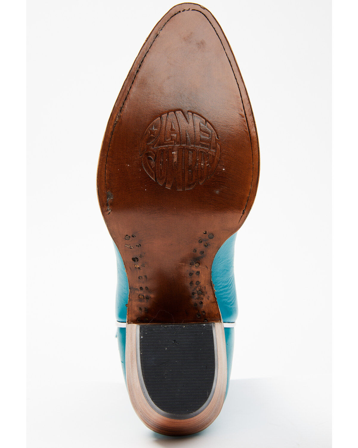 Image #7 - Planet Cowboy Women's Tiffany Stars Western Boots - Round Toe, Turquoise, hi-res