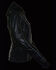 Image #6 - Milwaukee Leather Women's 3/4 Leather Jacket With Reflective Tribal Detail - 4X, Black, hi-res