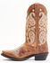 Laredo Women's Millie Western Boots - Square Toe, Brown, hi-res