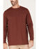 Image #2 - Hawx Men's Forge Solid Work Pocket T-Shirt - Big & Tall, Dark Red, hi-res