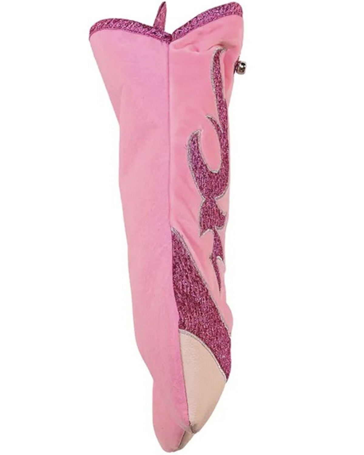 Image #5 - Kurt Adler Velvet and Metallic Cowboy Boot Stocking, Multi, hi-res