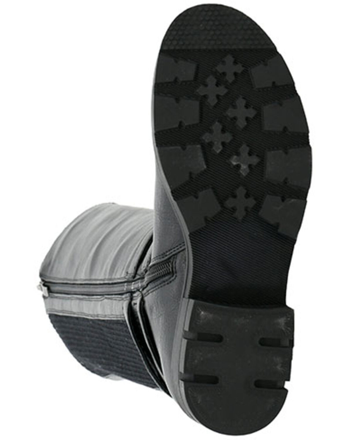 Image #5 - Corkys Women's Hay Bale Tall Boots - Round Toe, Black, hi-res