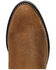 Image #6 - Laredo Men's Vanguard Roughout Zipper Ankle Boots - Round Toe, Rust Copper, hi-res